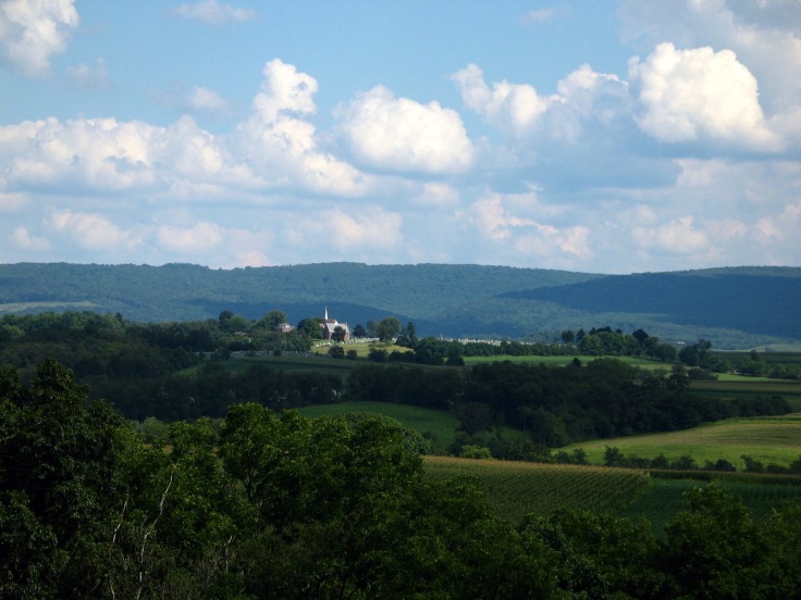 The Westmoreland County countryside
